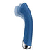 Spinning G Spot 1 Vibrador y Rotador Azul