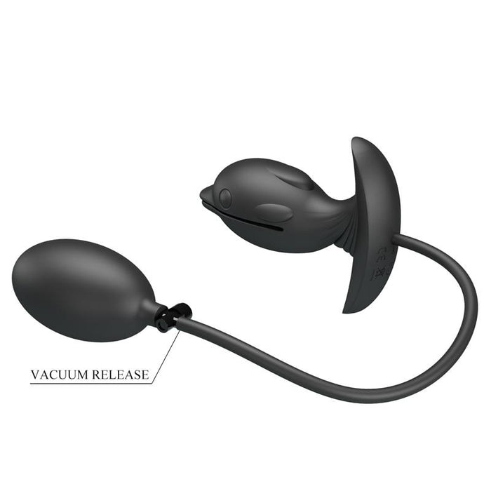 Hanson Plug Anal Inflable con Vibracion