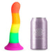 Dildo Color Arcoiris 18 cm