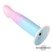 Dildo con Vibracion y Ventosa Color Degradado 17 cm