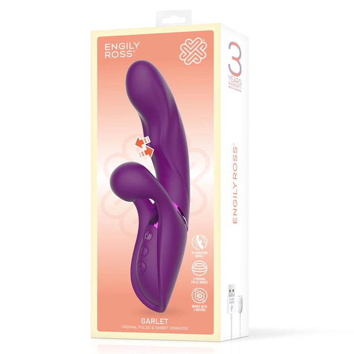 Garlet Vibrador con Bola de Pulsacion 3 Motores