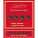 Caja Roja Sexy Forma de Labios Chocolate Negro 8 unidades