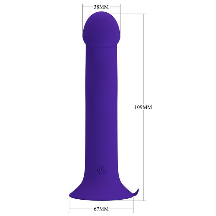 Murray Youth Dildo con Vibracion y Pulsacion