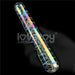 Dildo de Cristal que Brilla en la Oscuridad Dark Twilight Slim Fantasy