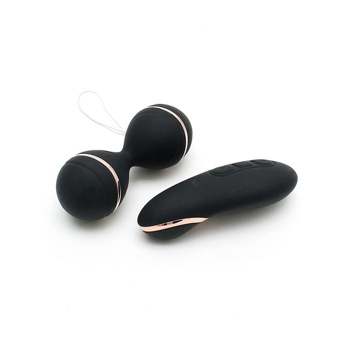 Bolas Kegel con Control Remoto y Estimulador Ibiza Negro