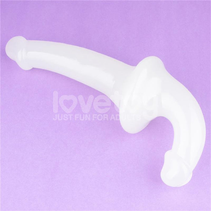 Dildo doble Lumino Play Luz Azul 105