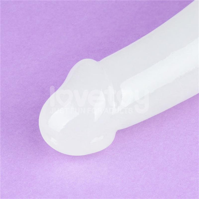 Dildo doble Lumino Play Luz Azul 105