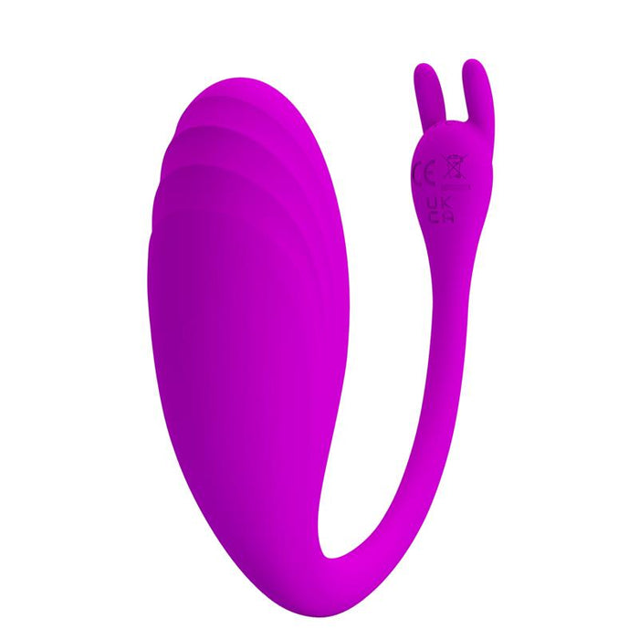 Catalina Huevo Vibrador con APP Rosa