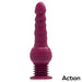 Rocket Vibrador con Thrusting Ultra Jet Thruster con Potente Ventosa