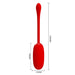 Julius Huevo Vibrador Rojo