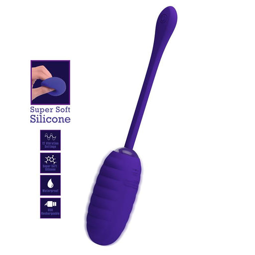 Kirk Huevo Vibrador Violeta