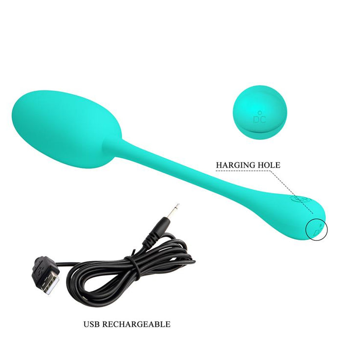 Knucker Huevo Vibrador Verde