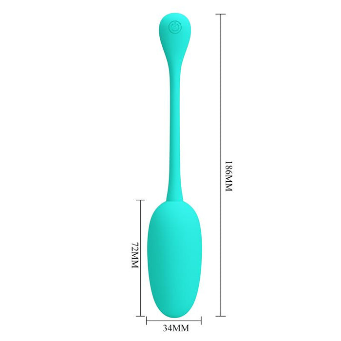 Knucker Huevo Vibrador Verde