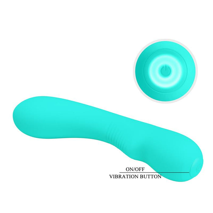 Prescott Vibrador USB Silicone Verde