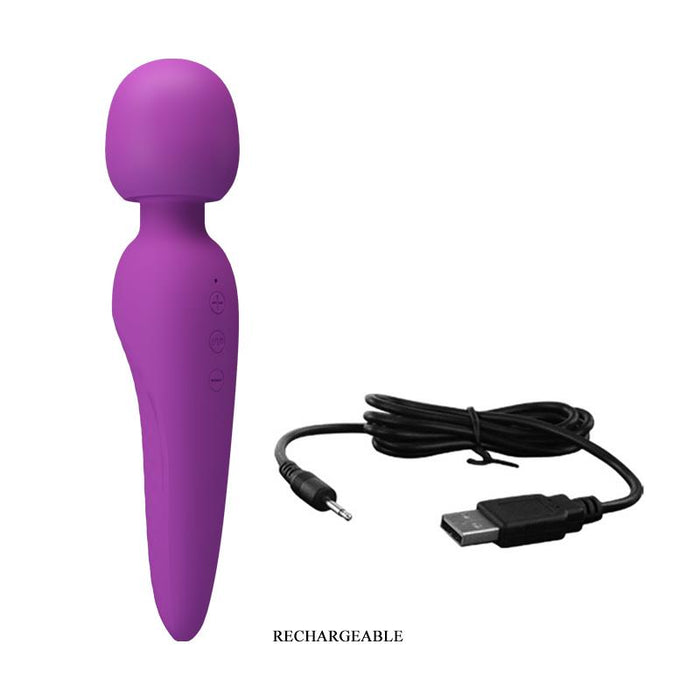 Meredith Masajeador USB Violeta