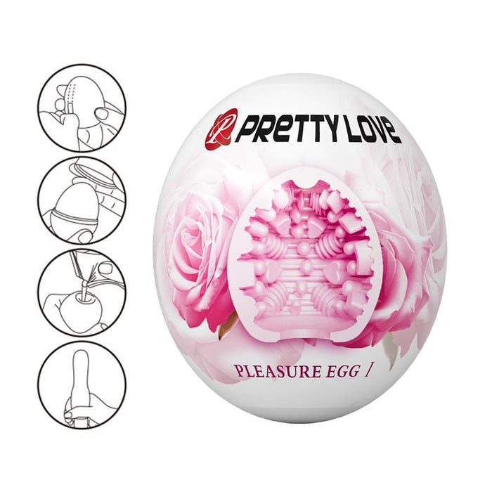 Huevo Masturbador Pleasure Egg I Rosa