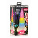 Dildo Luminiscente Rainbow Brilla en la Oscuridad