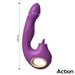 Toka Vibrador con Oscilacion 360º y Lengua Estimuladora