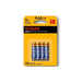 Pilas Alkaline Super Max AAA LR3 Blister de 4