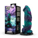 Dildo Dragonfly Purpura y Verde 226 cm 89