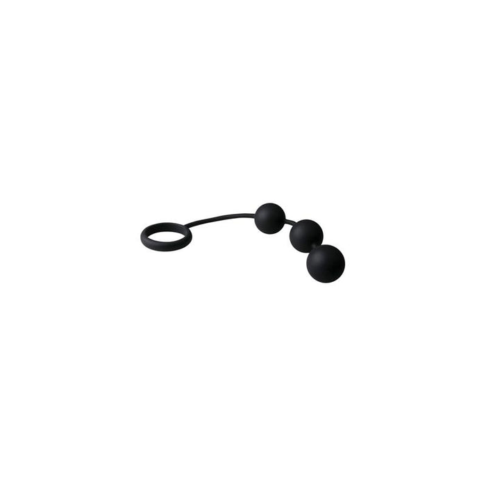 Cadena Anal con Anillo para el Pene Silicona