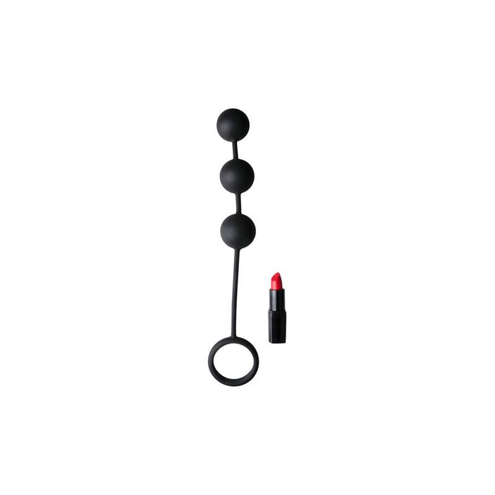 Cadena Anal con Anillo para el Pene Silicona