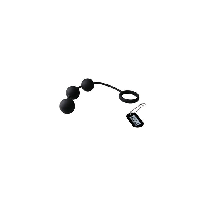 Cadena Anal con Anillo para el Pene Silicona