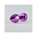 Plug Anal Purpura Rosebud con Joya