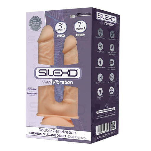 Dildo Doble Penetracion 2 Motores Natural