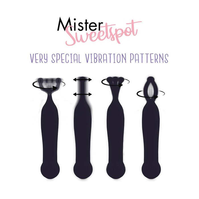 Vibrador Mister Sweetspot Negro