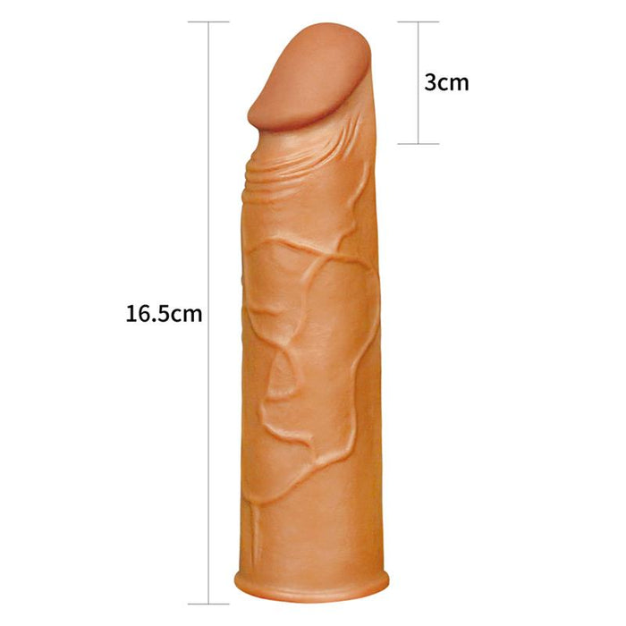 Funda para el Pene Pleasure X Tender Marron