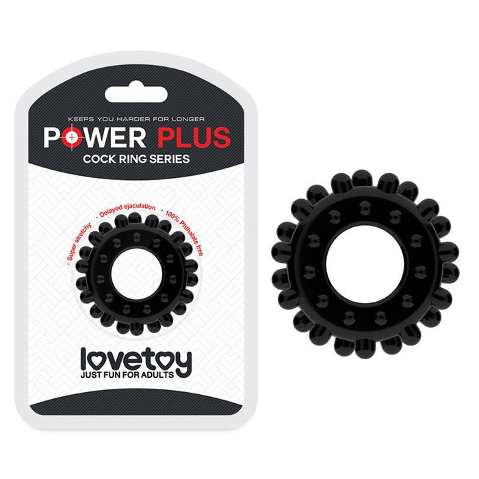 Anillo para el Pene Power Plus Negro