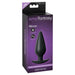 Plug Anal con Peso Interno Pequeno Color Negro