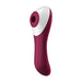 Dual Crush Vibrador y Succionador USB Rojo