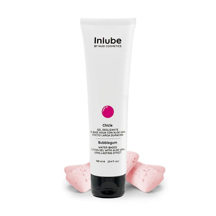 Lubricante a Base de Agua Inlube Sabor Chicle 100 ml