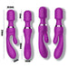 No Fifteen Vibrador y Masajeador 3 Motores Independientes