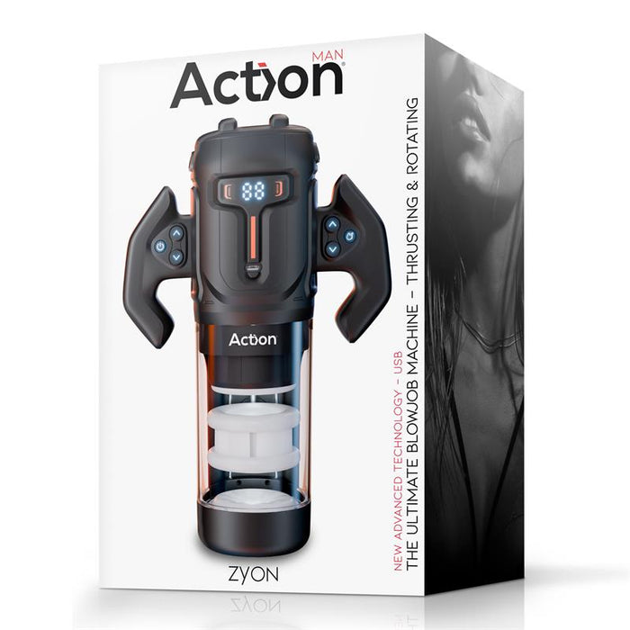 Zyon Masturbador Automatico Avanzado con Up and Down y Rotacion