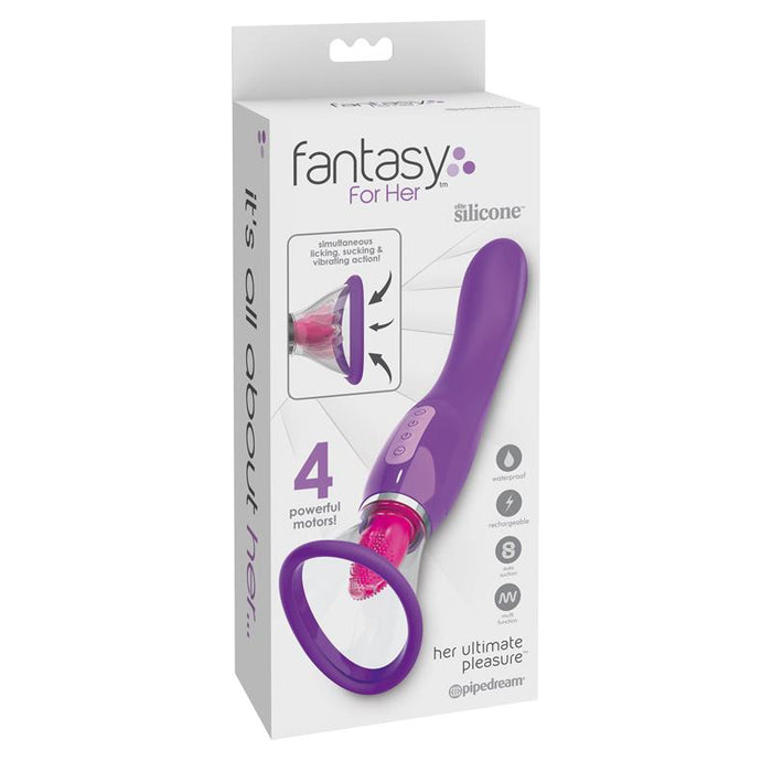 Her Ultimate Pleasure Estimulador de Clitoris y Vibrador