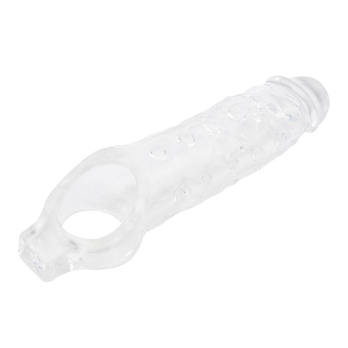 Funda para el Pene con Sujecion para Testiculos Mighty Transparente