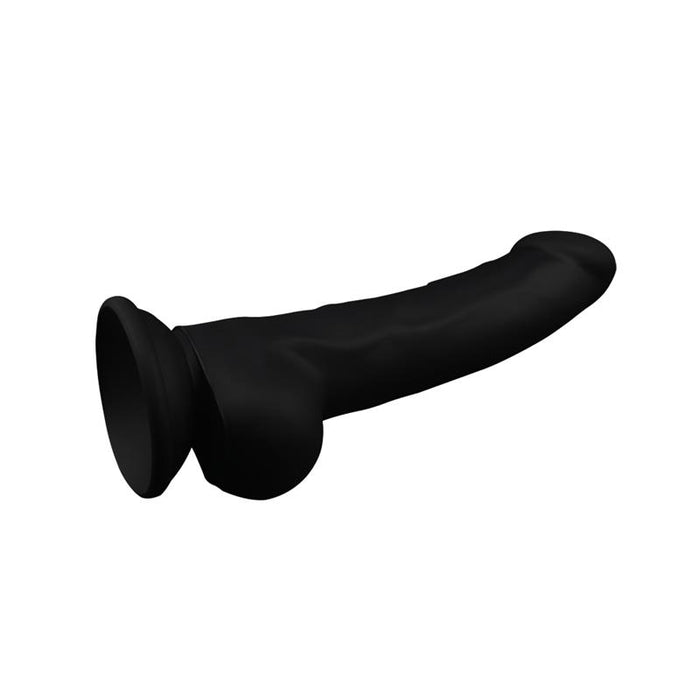 Dildo Trooper 8 Silicona Liquida Negro