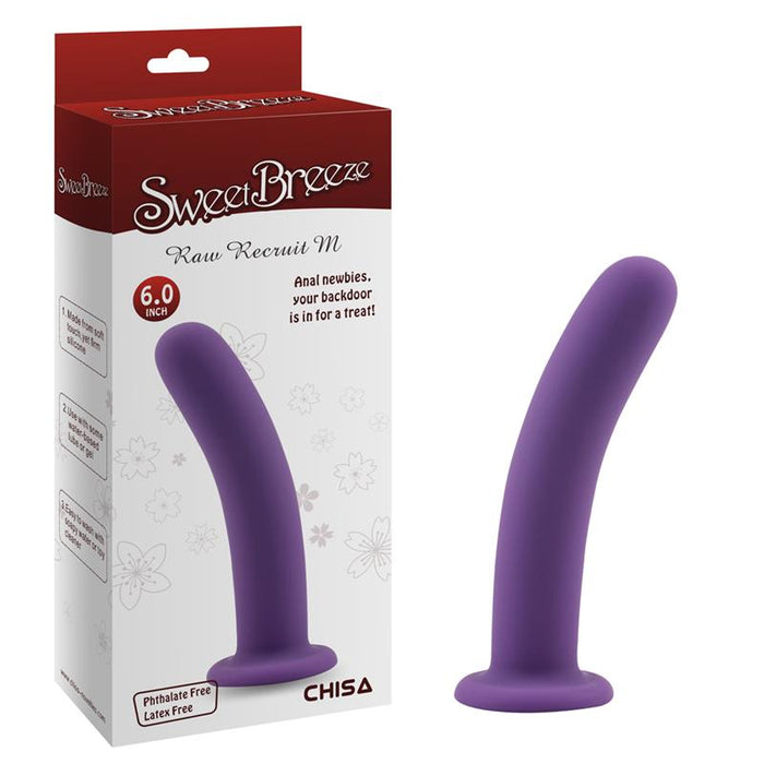 Dildo para Arnes Raw Recruit M Purpura