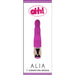 Vibrador Alia Purpura Silicona 175 x 32 cm