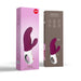 Vibrador para el Punto G Miss Bi Grape and White