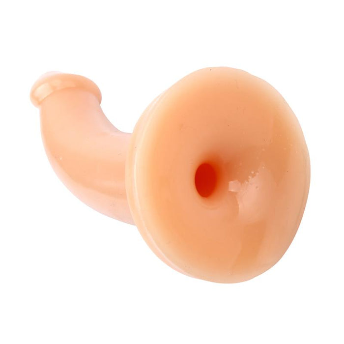 Arnes y Dildo Slim G 19 cm Natural