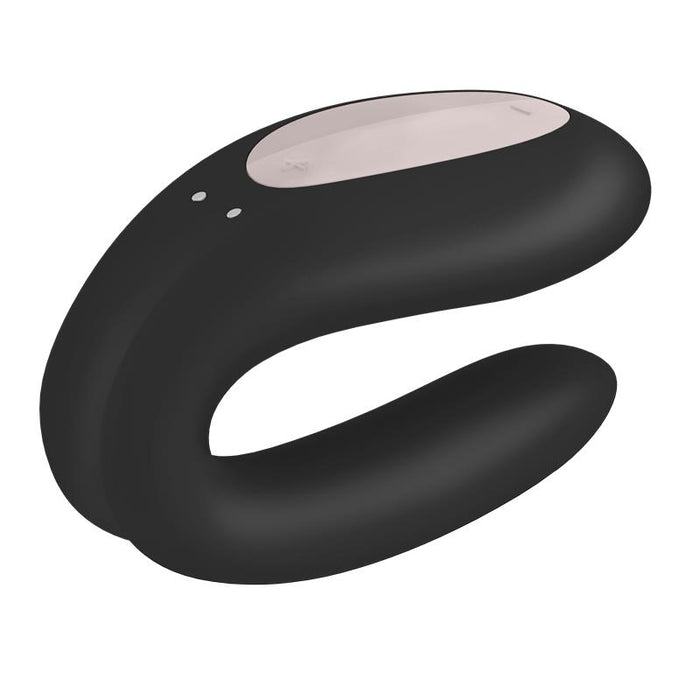 Vibrador para Parejas con APP Double Joy Negro