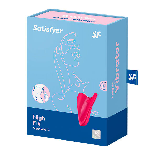 Comprar Satisfyer High Fly Vibrador Dedal Fucsia – Diseño Ergonómico Para Estimulación Precisa-Noxtic