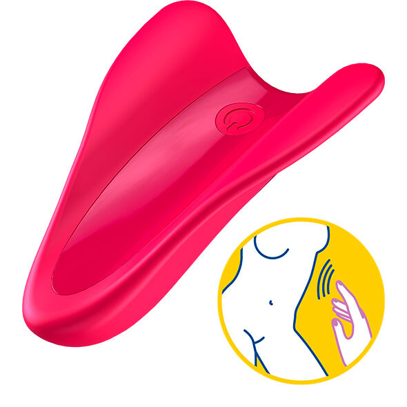 Comprar Satisfyer High Fly Vibrador Dedal Fucsia – Diseño Ergonómico Para Estimulación Precisa-Noxtic