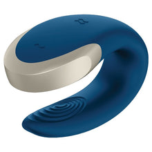 SATISFYER - DOUBLE LOVE APP COUPLES VIBRATOR LUXURY BLUE