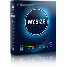 Comprar MY SIZE Pro Preservativos 45 Mm 3 Unidades – Ajuste Perfecto Para Mayor Comodidad-PRESERVATIVOS-Noxtic