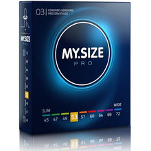 Comprar MY SIZE Pro Preservativos 53 Mm – Ajuste Óptimo Para Mayor Comodidad-PRESERVATIVOS-Noxtic